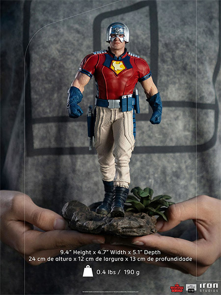 Iron Studios DC Comics Peacemaker Art Scale 1/10 Scale Polystone Statue